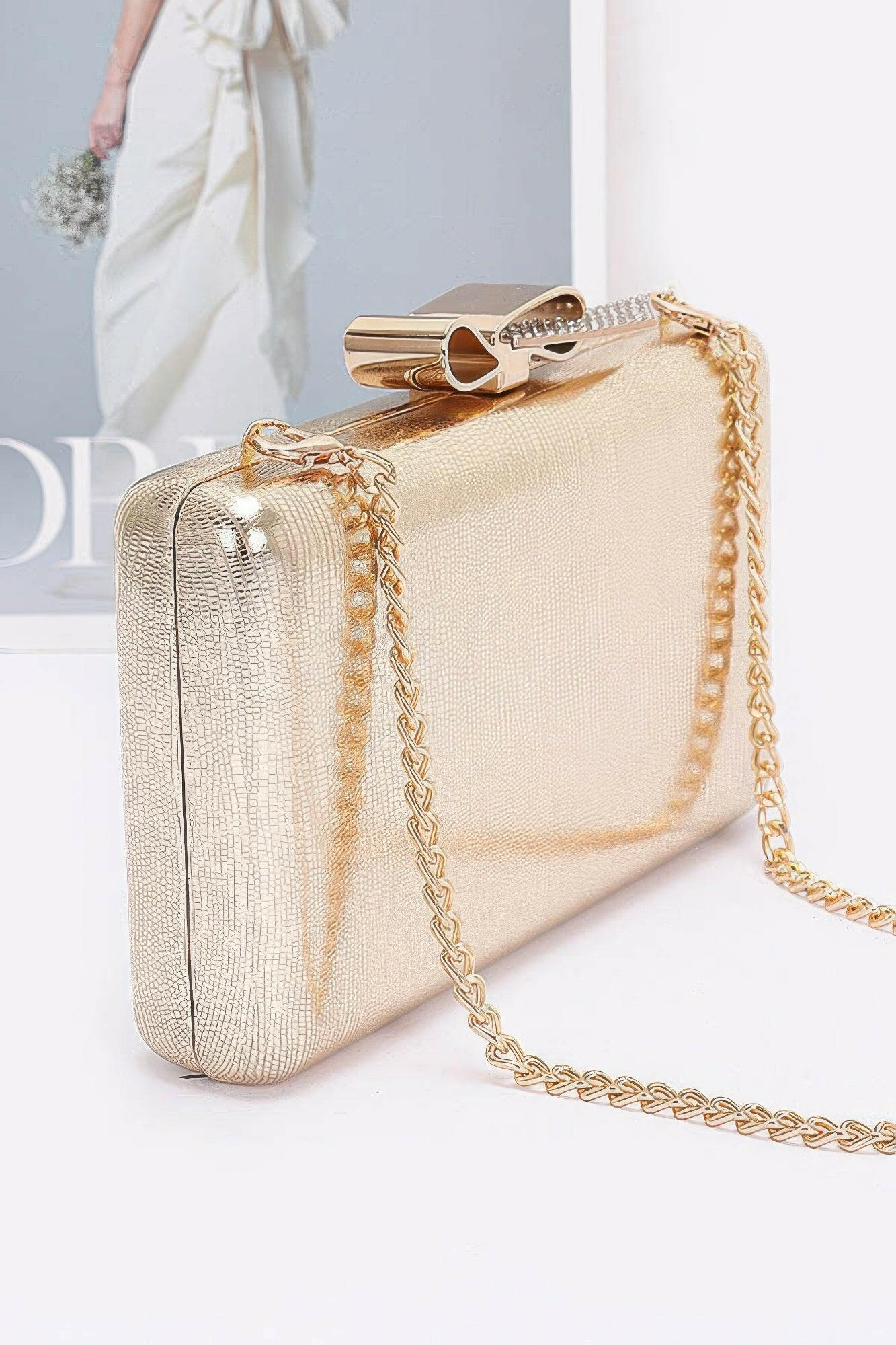 Metal Ribbon Case with sleek design for secure storage and organized ribbon displays