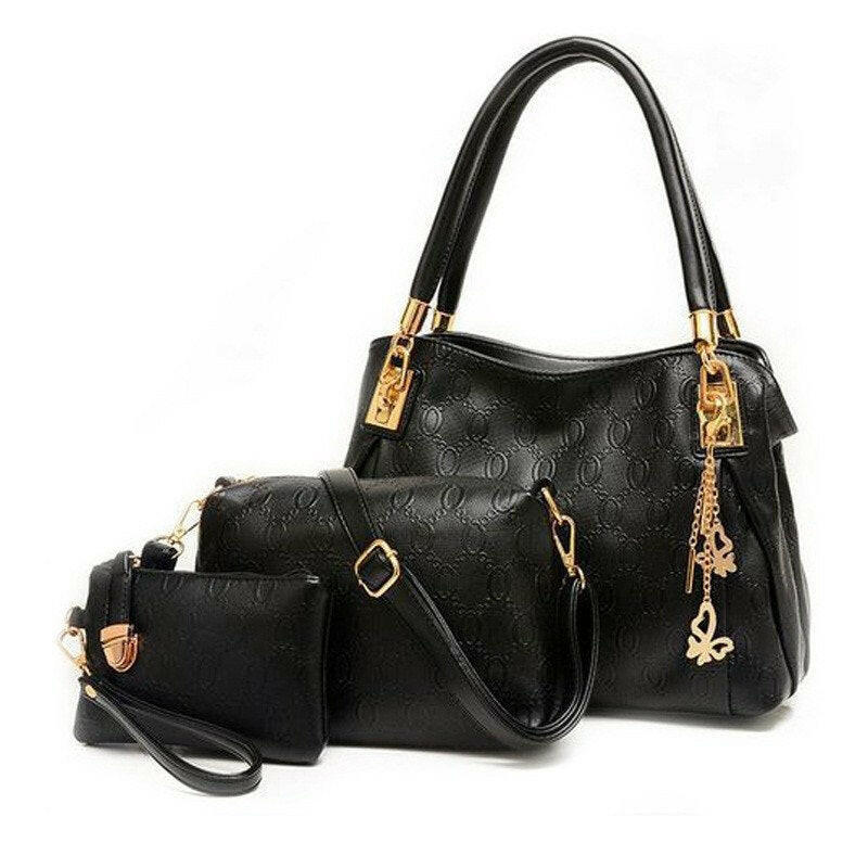 Elegant bag 3 sets featuring durable materials and modern design, perfect for stylish storage solutions.