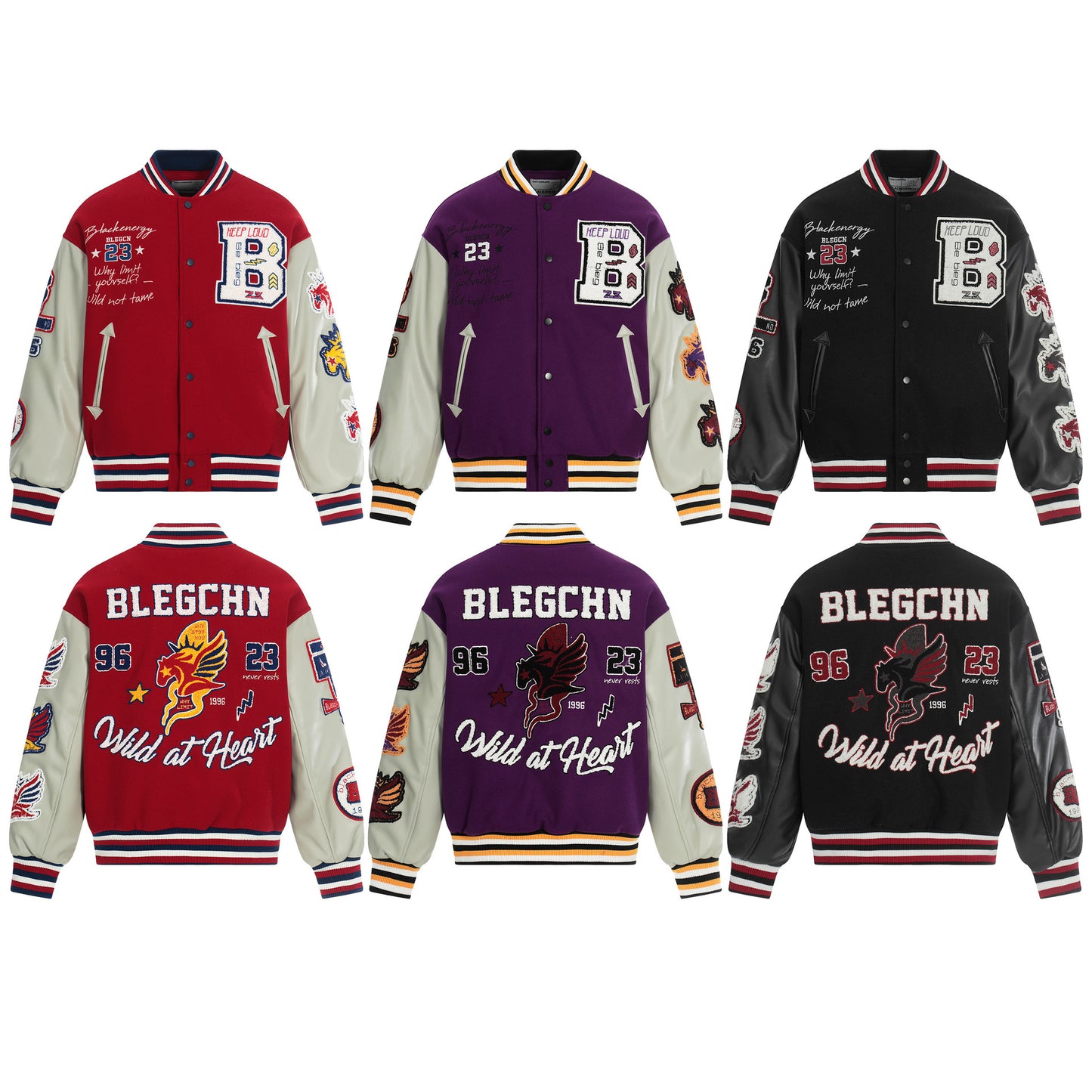 Warm clothing cotton baseball jacket heavy-duty embroidery