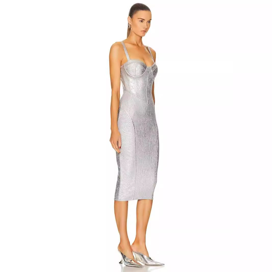 Silver dress