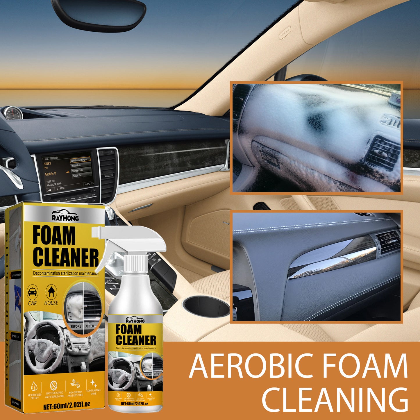 Dashboard foam cleaner 60ml