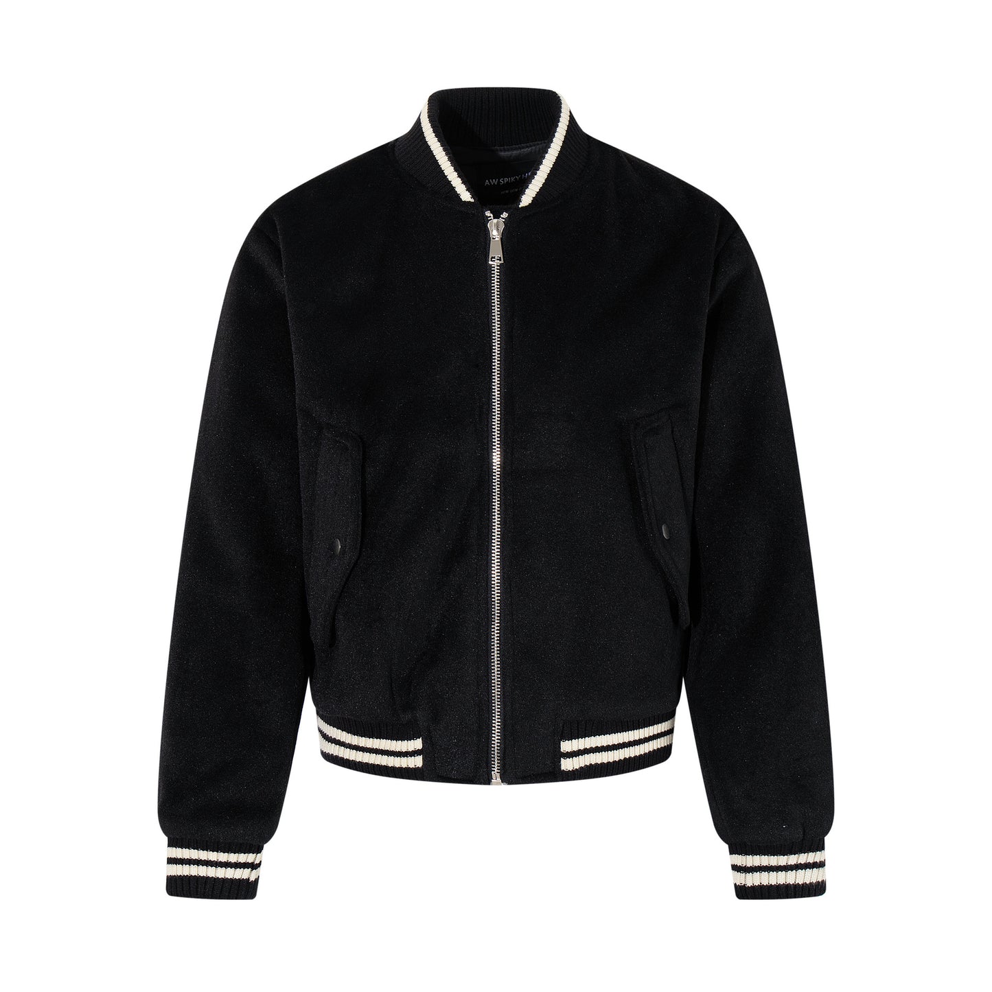 Baseball jacket with cotton jacket