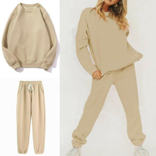 Elegant women tracksuit in premium fabric, perfect for casual wear and active lifestyles.