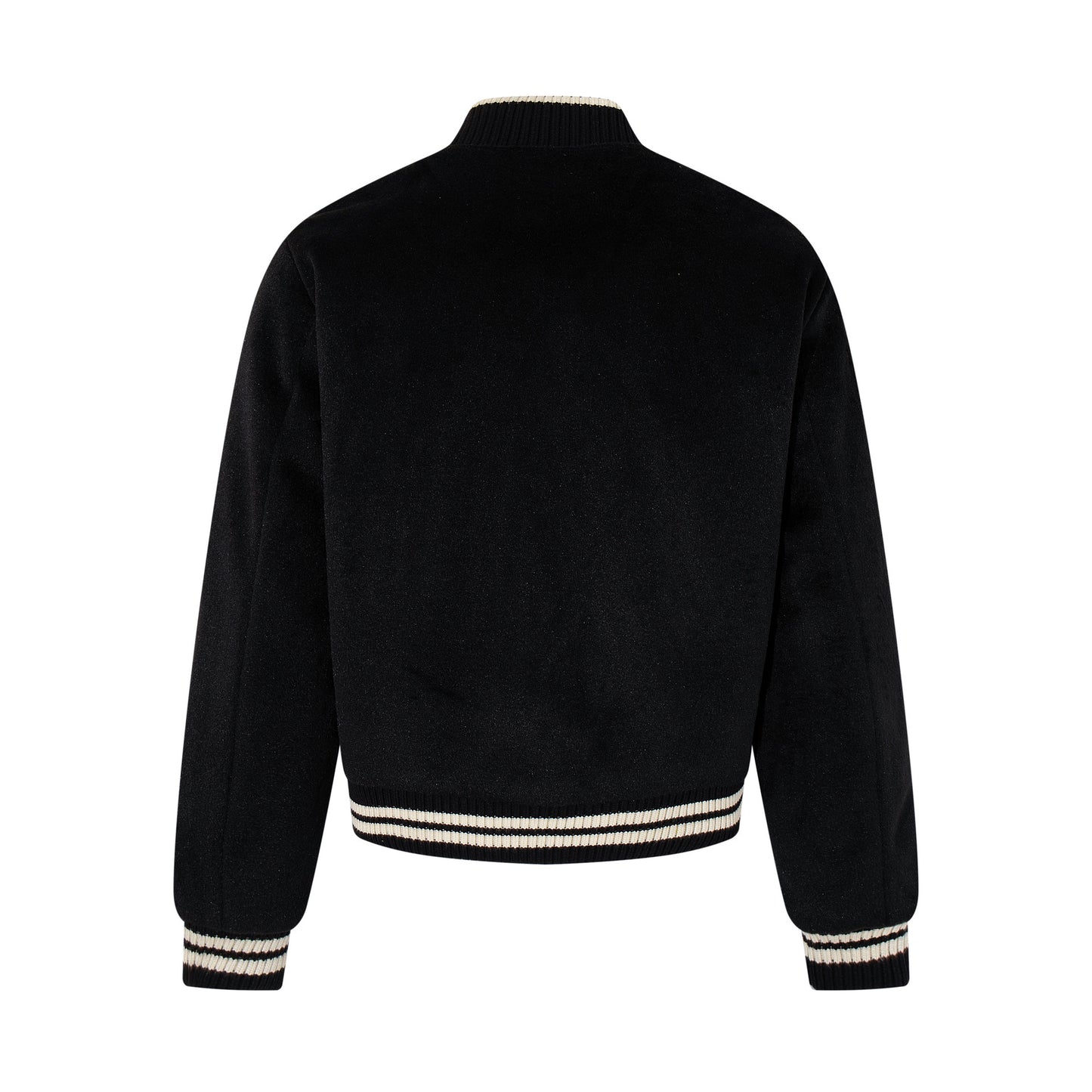 Baseball jacket with cotton jacket