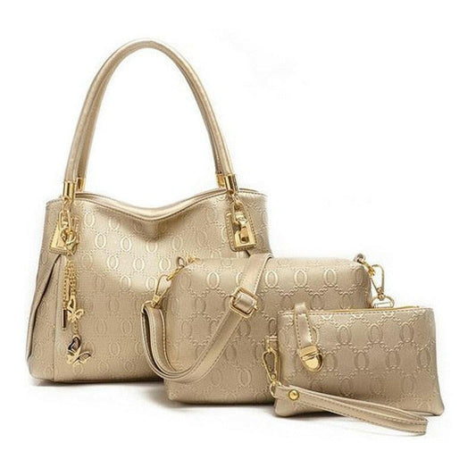 Elegant bag 3 sets featuring durable materials and modern design, perfect for stylish storage solutions.