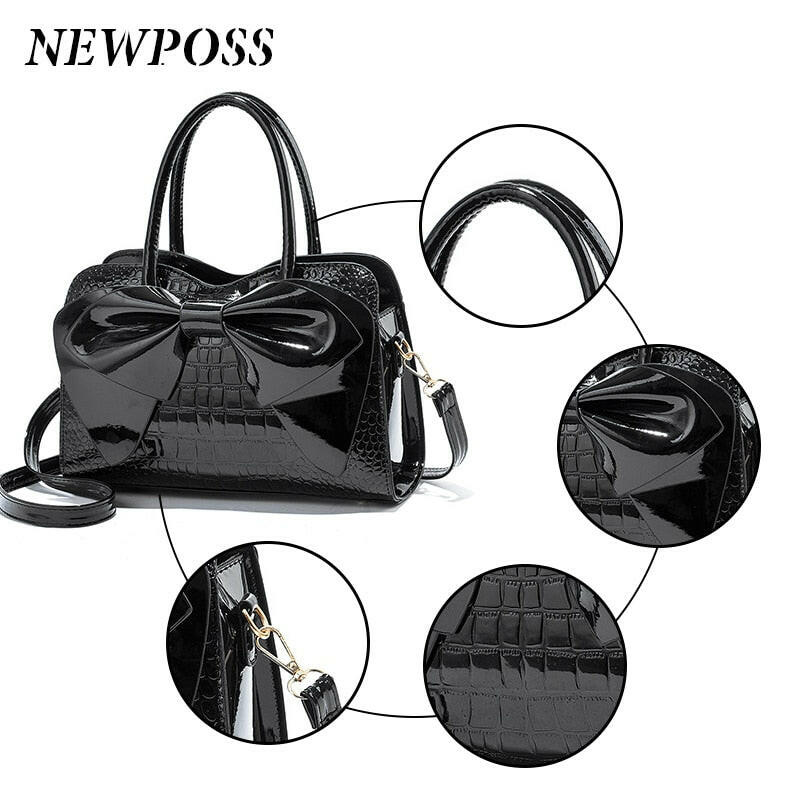 Elegant shoulder bag crafted from premium leather, perfect for formal events and sophisticated style.
