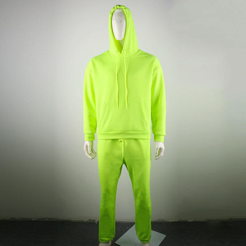 Stylish men's tracksuit in navy blue, perfect for casual wear and athletic activities, offering comfort and durability.