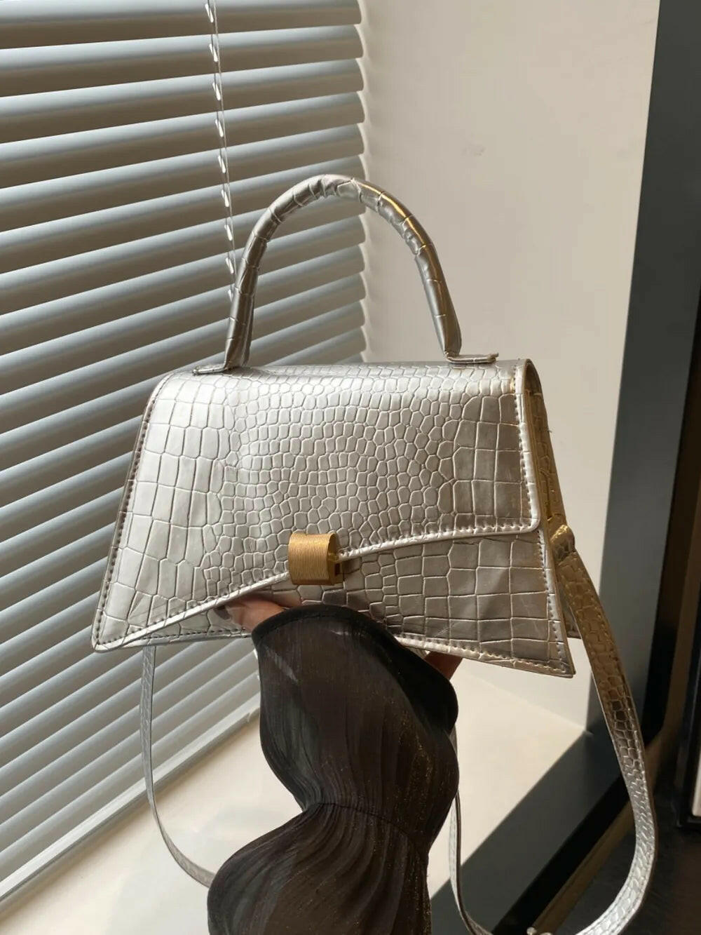 Elegant leather handbags and body shapers designed to enhance style and comfort for everyday use