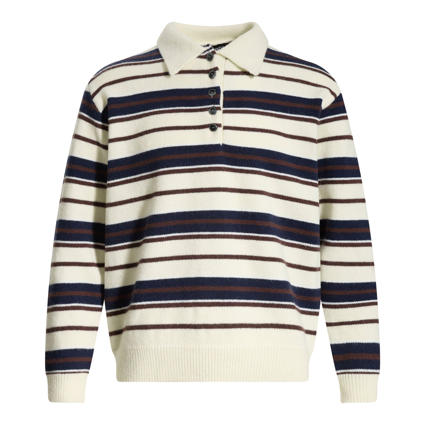 Polo collar sweater men's base shirt