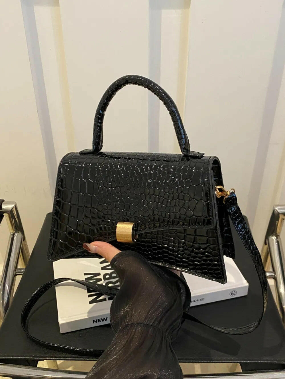 Elegant leather handbags and body shapers designed to enhance style and comfort for everyday use
