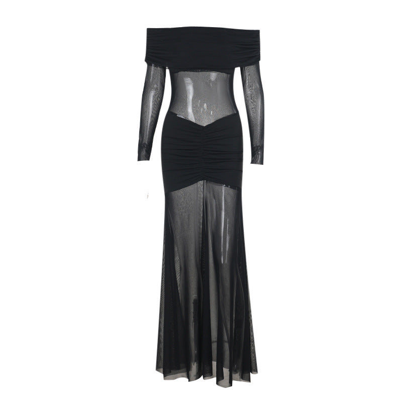 Long black dress by Jobson Store