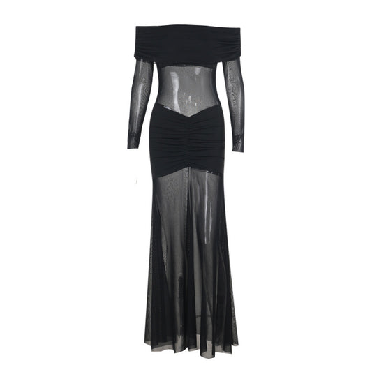 Long black dress by Jobson Store