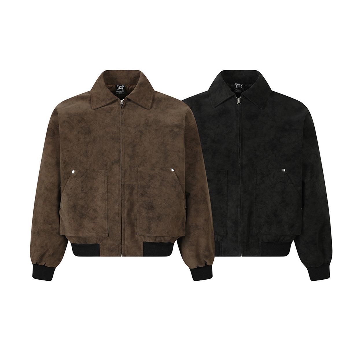 Leather jacket workwear cotton jacket