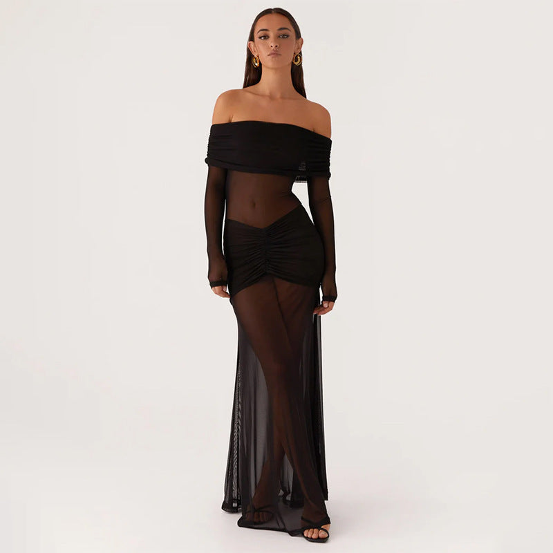 Long black dress by Jobson Store