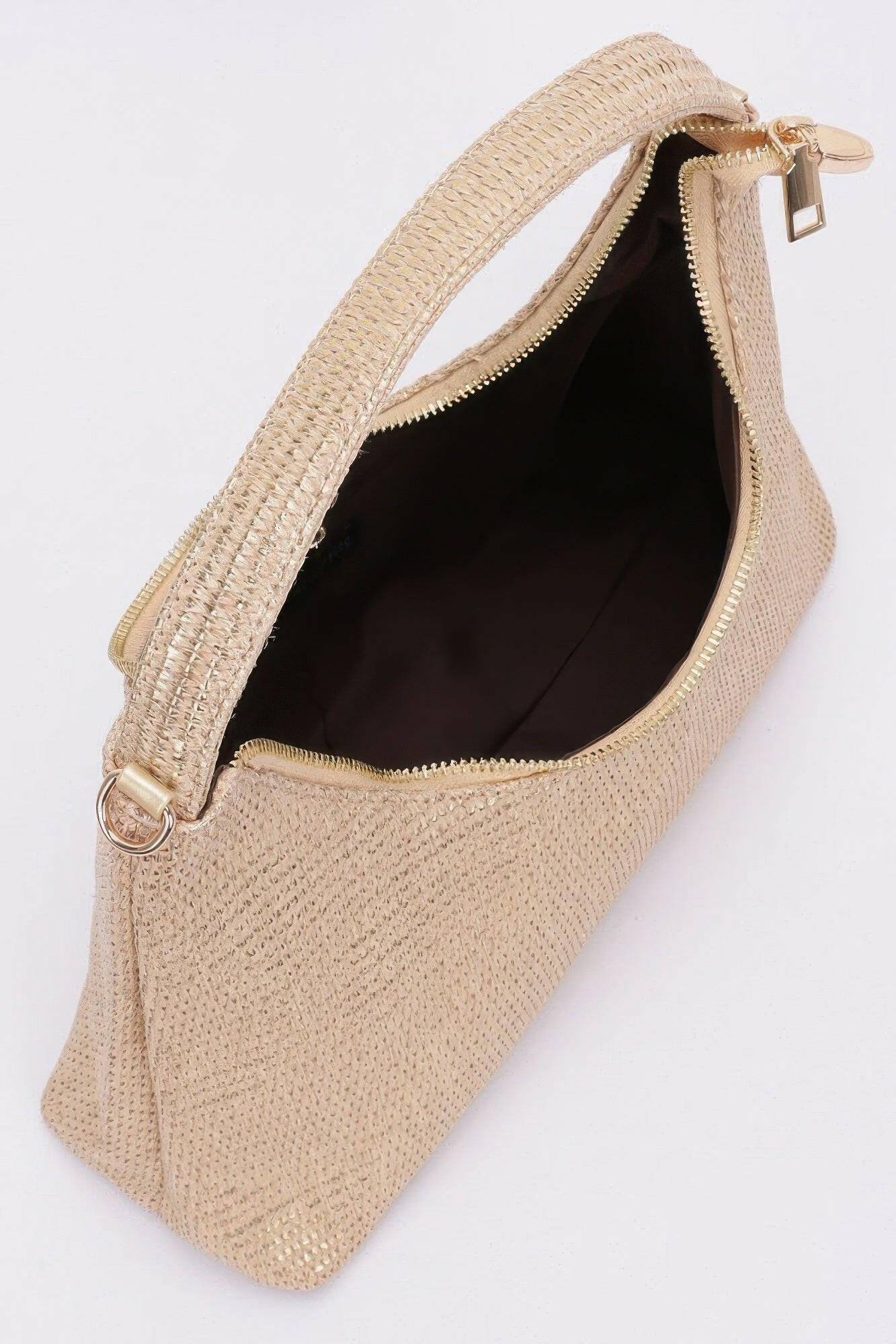 Elegant brown leather hobo bag with adjustable strap, perfect for stylish everyday use and versatile fashion statements.