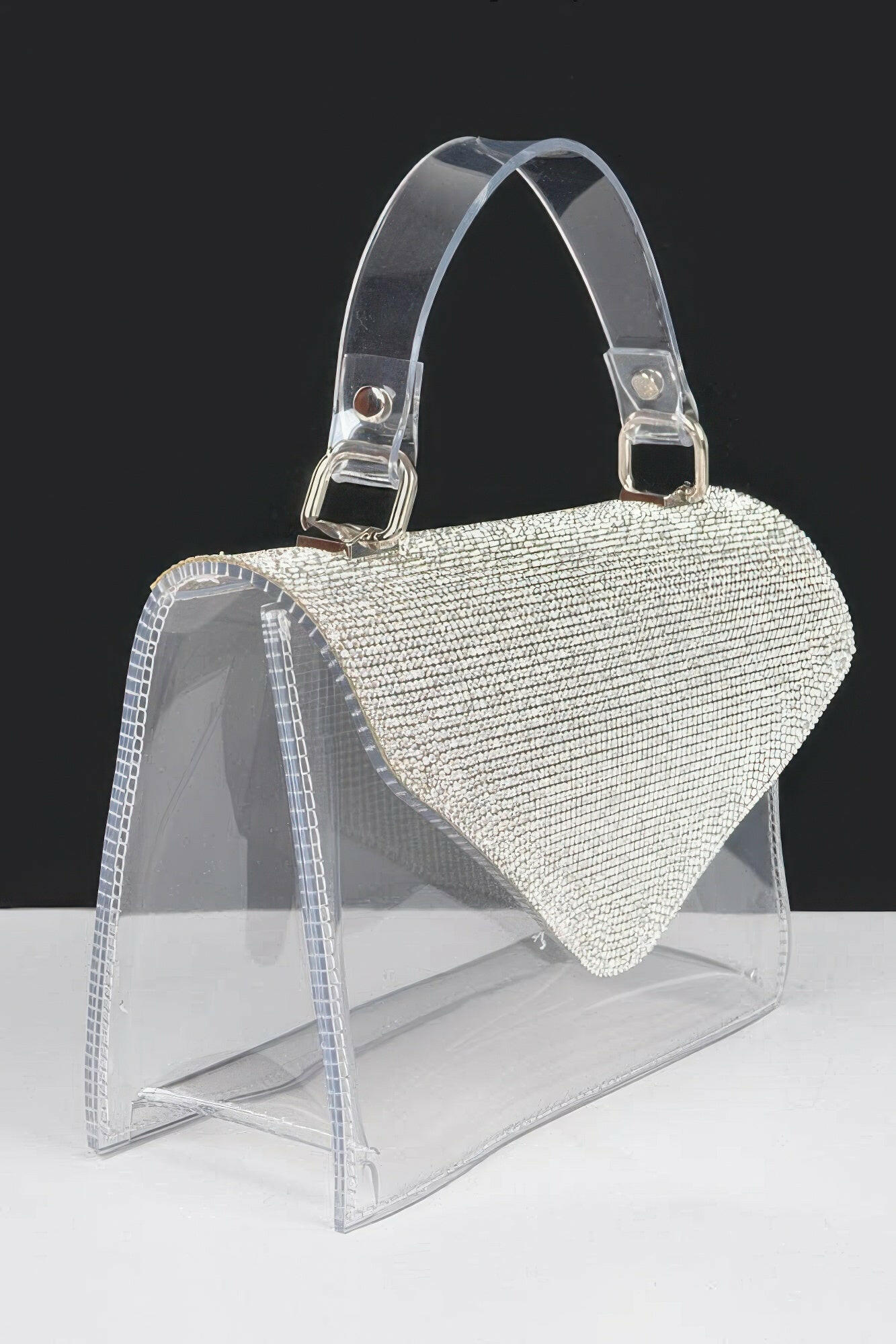 Elegant Handle Flap Bag showcasing premium craftsmanship and versatile design for sophisticated style.