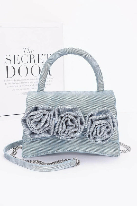 Elegant flower bag showcasing exquisite floral designs, perfect for enhancing your style and making a lasting impression