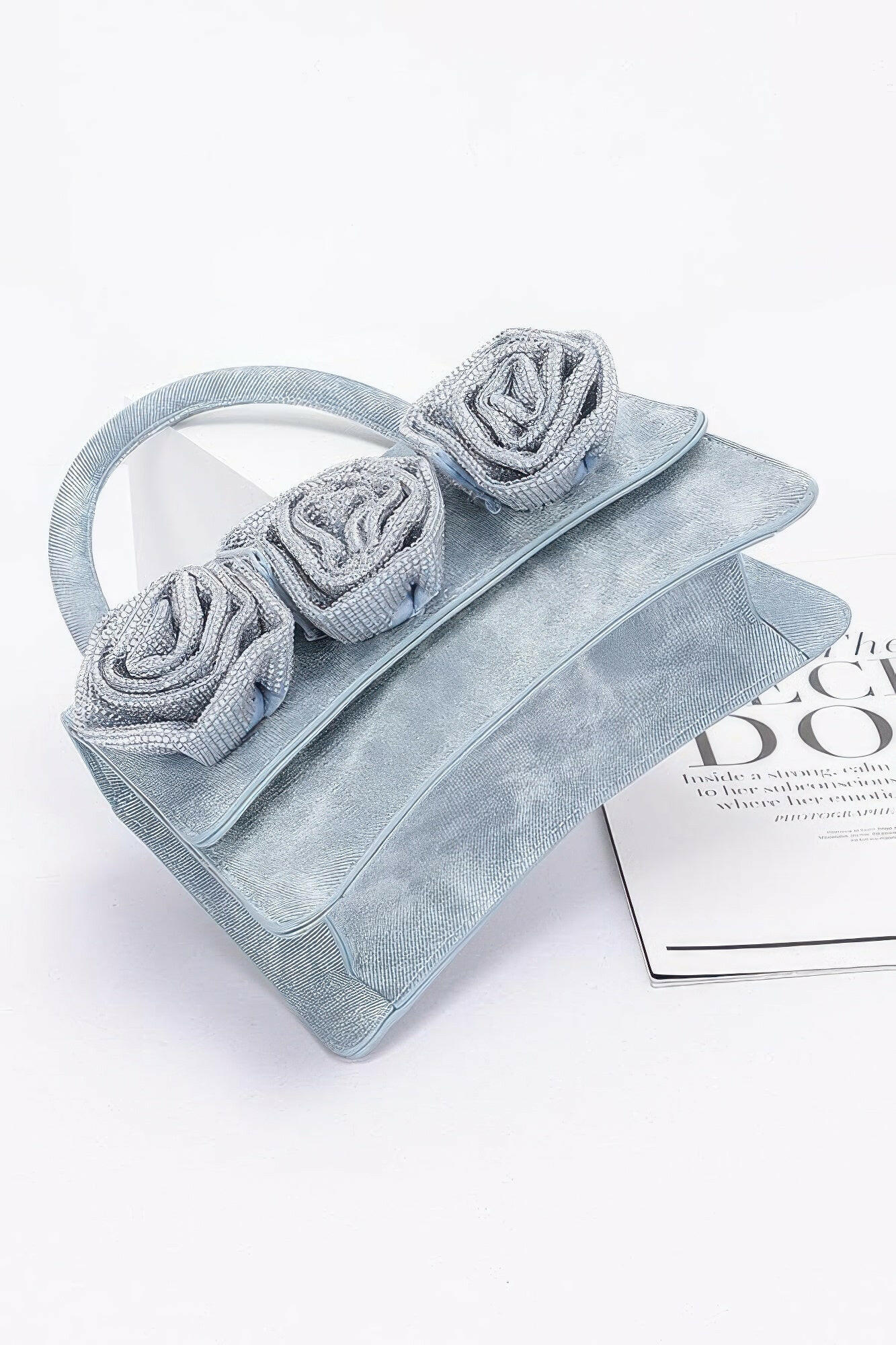 Elegant flower bag showcasing exquisite floral designs, perfect for enhancing your style and making a lasting impression